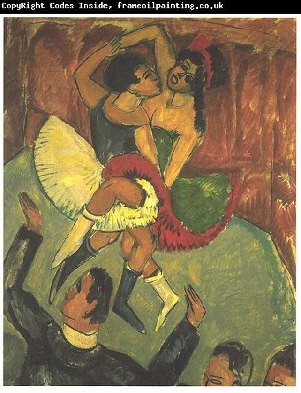 Ernst Ludwig Kirchner Dance of negros